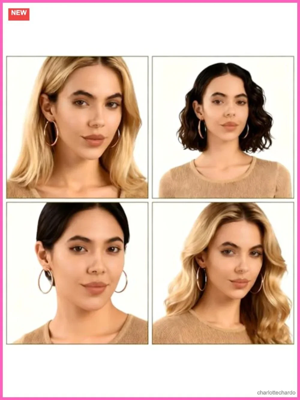 Stainless Steel Hoop Earrings with Lever Back Hypoallergenic Lightweight